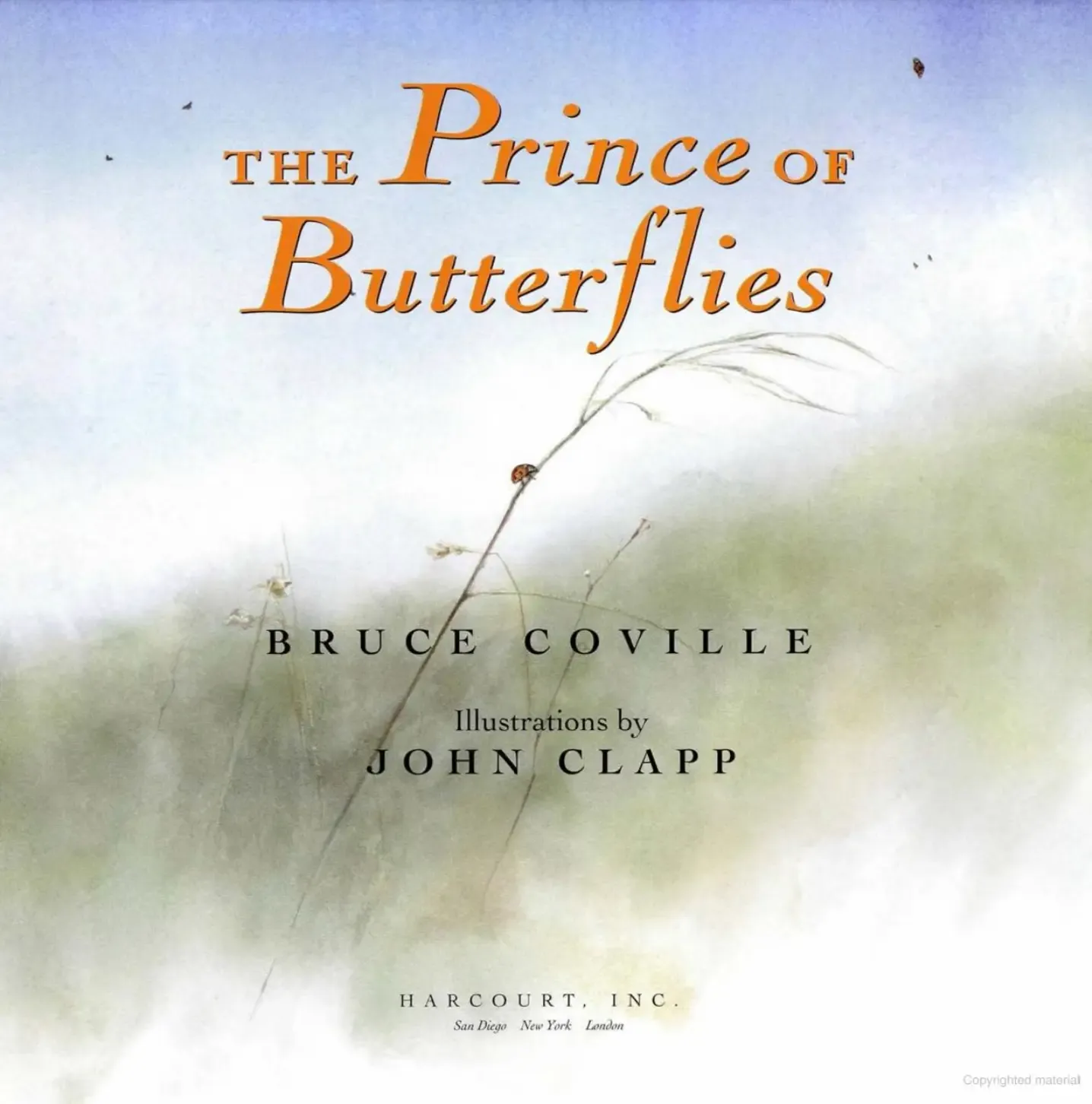 The Prince of Butterflies